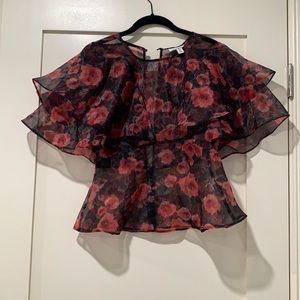 Top shop floral top